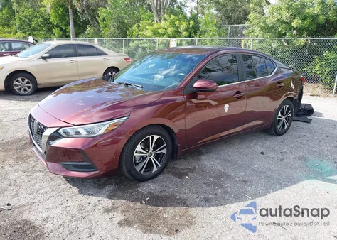 2021 Nissan Sentra Sv Xtronic Cvt z USA, uszkodzony, nr VIN 3N1AB8CV5MY203369